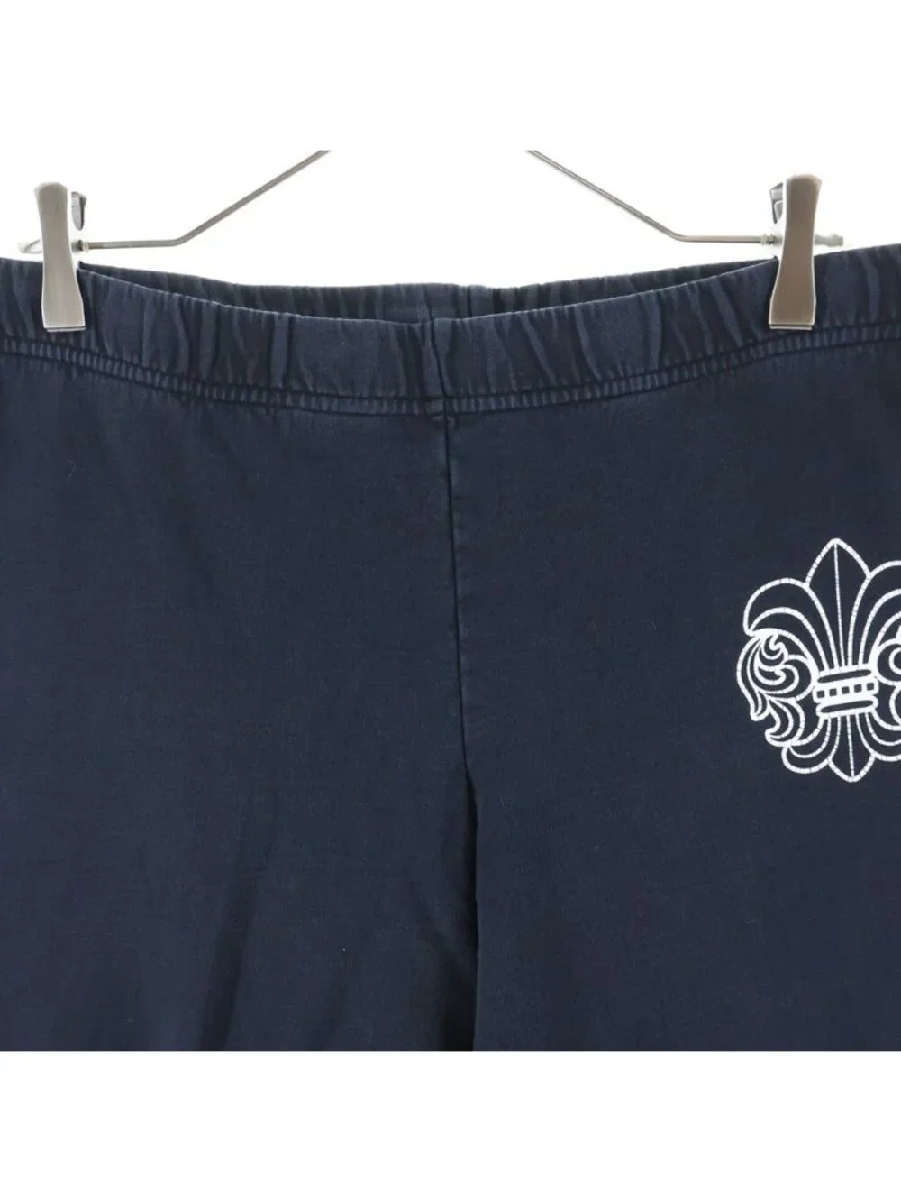 Chrome Hearts Sweatpants T-bar BS Flare Print Black Pants